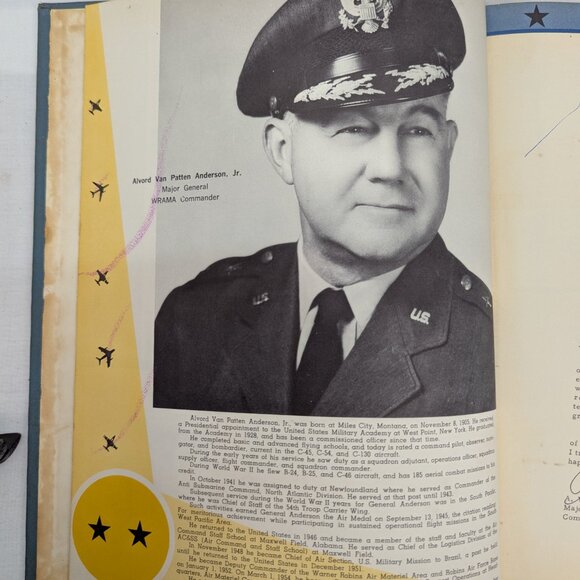 Robins Air Force Base 1959 Directorate of Maintenance Engineering History Book - Picture 7 of 13